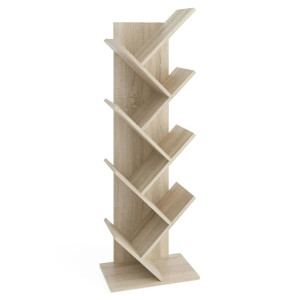 Fmd Bibliotecă Geometrică Verticală, Stejar