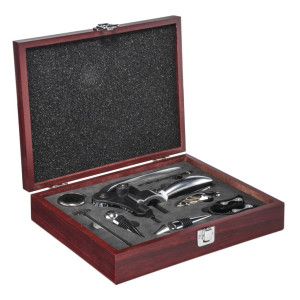 Hi Set De Accesorii Pentru Vin, 10 Piese, Cu Carcasă