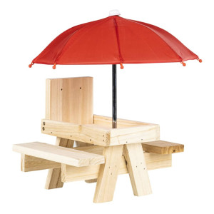Hi Hrănitor Pentru Veverițe Cu Umbrelă, Bej