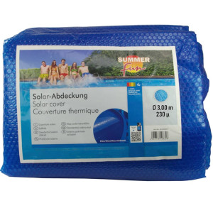 Summer Fun Prelată Piscină Solară De Vară, Albastru, 300Cm, Pe, Rotund