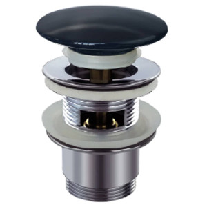 Schütte Capac Supapă De Scurgere Cu Design 1¼"X65Mm, Negru