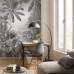 Komar Fototapet Mural Lac Tropical Alb & Negru, 200X270 Cm