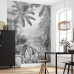 Komar Fototapet Mural Lac Tropical Alb & Negru, 200X270 Cm
