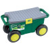 Draper Tools Cărucior De Unelte Grădină Și Scaun Verde 56X27,2X30,4 Cm