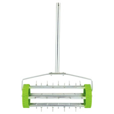 Draper Tools Aerator Pentru Gazon Cu Tambur, 450 Mm, Verde