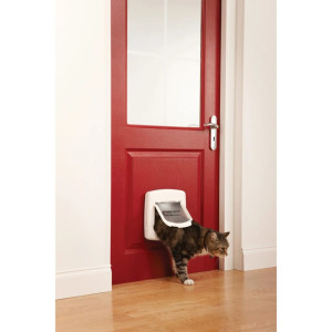 Petsafe Clapetă Magnetică Cu 4 Căi Pentru Pisici Deluxe 400 Alb 5005