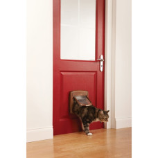 Petsafe Clapetă Magnetică Cu 4 Căi Pentru Pisici Deluxe 420 Maro 5006