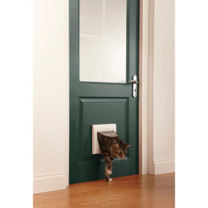 Petsafe Clapetă Manuală Cu 4 Căi Pentru Pisici & Tunel Classic 917 Alb