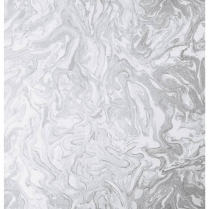 Dutch Wallcoverings Tapet "Liquid Marble", Gri