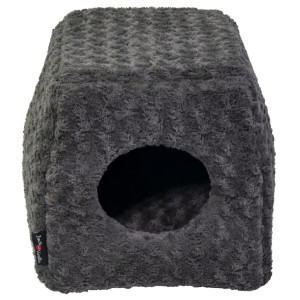 Jack And Vanilla Culcuș Pentru Animale Softy S Rosette Gri 40X40X39 Cm