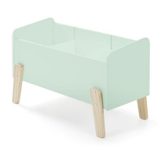 Vipack Cutie De Jucării Pentru Copii „Kiddy”, Verde Mentă, Lemn