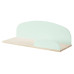 Vipack Raft De Perete "Kiddy", 65 Cm, Verde Menta, Lemn