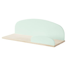 Vipack Raft De Perete "Kiddy", 65 Cm, Verde Menta, Lemn