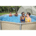 Bestway Copertină Pentru Piscină Supraterană, Alb