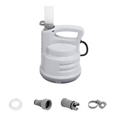 Bestway Pompă De Scurgere Pentru Piscină, Alb
