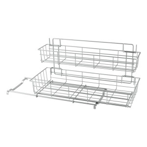 Metaltex Organizator Pentru Chiuvetă Pe 2 Niveluri „Limpio”