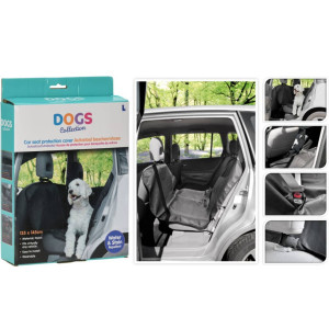 Pets Collection Husă Protecție Scaun Auto De Animale, Negru 135X145 Cm