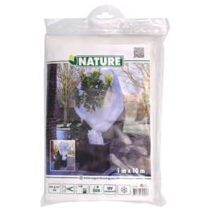 Nature Husă Anti-Îngheț Din Fleece, Alb, 1X10 M, 30 G/M²