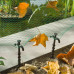 Natura Set Suporturi Plasă, 10 Buc., 25 Cm