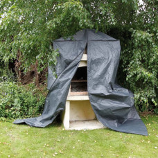 Nature Husă De Protecție Pentru Grătar Zidit, 253X128X80 Cm