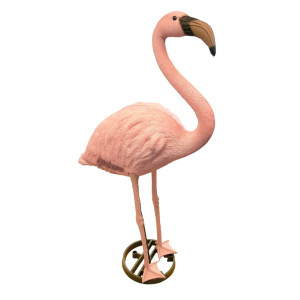 Ubbink Ornament De Iaz De Grădină Flamingo, Plastic