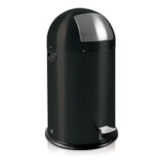 Eko Coș De Gunoi Cu Pedală Kickcan, Negru Mat, 33 L