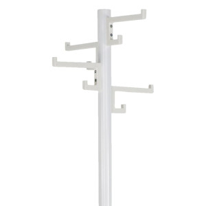 V-Part Suport De Haine Autonom Cu 8 Cârlige „Porcelain” Alb 178 Cm