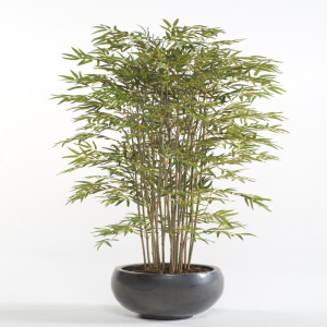Emerald Bambus Japonez Artificial, 150 Cm
