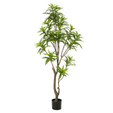 Emerald Arbore Artificial Dracaena, Verde, 155 Cm