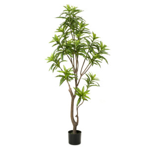 Emerald Arbore Artificial Dracaena, Verde, 155 Cm