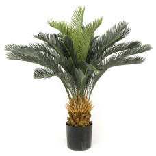 Emerald Arbust Artificial Sagotier Japonez, În Ghiveci, 80 Cm