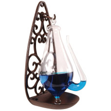 Esschert Design Sticlă Meteorologică Cu Suport Din Fontă 0,5 L Th31