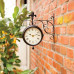 Esschert Design Ceas De Exterior Cu Termometru Tf005
