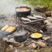 Esschert Design Set De Gătit Pentru Camping, 7 Piese, Negru, Ff240