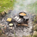 Esschert Design Set De Gătit Pentru Camping, 7 Piese, Negru, Ff240