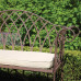 Esschert Design Banc De Grădină, Metal, Stil Vechi Englezesc, Mf009