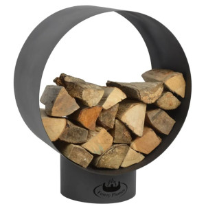 Esschert Design Suport Pentru Depozitare Lemne De Foc, Rotund, Ff282