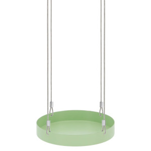 Esschert Design Tavă Pentru Plante Suspendată, Verde, Rotund, S