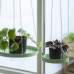 Esschert Design Tavă Pentru Plante Suspendată, Verde, Rotund, S