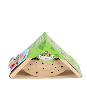 Esschert Design Set Hotel De Insecte Pentru Bricolaj, Cu Vopsea