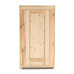 Esschert Design Masă De Bar De Perete Cu Raft Rabatabil, Natural, L