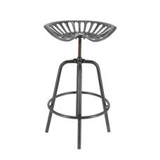 Esschert Design Scaun De Bar Tractor, Gri