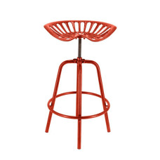 Esschert Design Scaun De Bar Tractor, Roșu