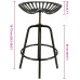 Esschert Design Scaun De Bar Tractor, Negru