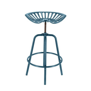 Esschert Design Scaun De Bar Tractor, Albastru