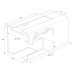 Proplus Dispozitiv De Blocare Cuplaj Remorcă 110X110 Mm, 341325S