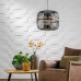 Wallart Panouri De Perete 3D, Ga-Wa05,12 Buc., Volte