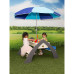 Axi Masă De Picnic Pentru Copii „Delta”, Gri Și Alb A031.023.00