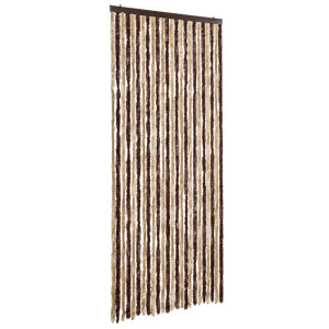 Perdea Pentru Insecte, Bej Și Maro Deschis, 100X220 Cm Chenille