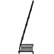 Raft Reviste A4, 47,5X43X133 Cm, Negru